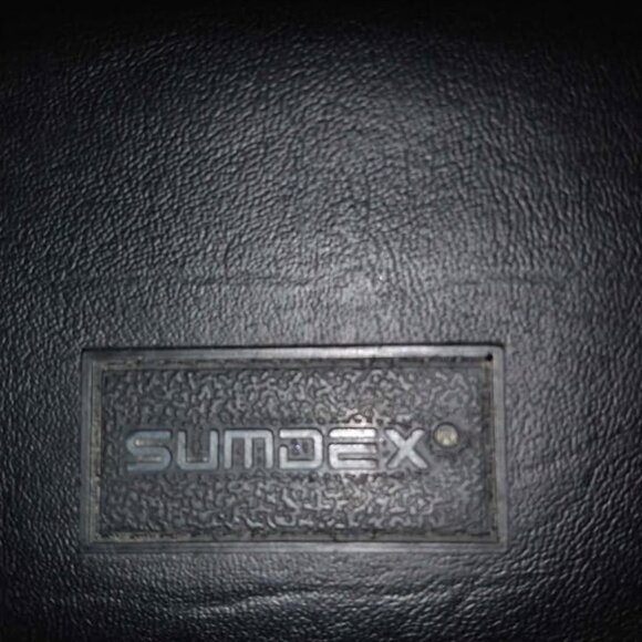 Sumdex Black Leather Laptop Briefcase - Picture 7 of 9
